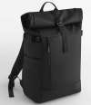 BG344 BagBase Everyday Carry 25 Litre Roll-Top Backpack Black colour image